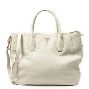 Prada Convertible Snap Button Tote